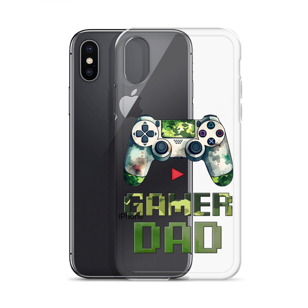 Gamer Dad Clear Case for iPhone®