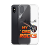 My Dad Rocks Clear Case for iPhone®