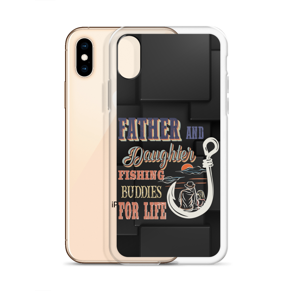 Father And Daughter Fishing Buddies For Life Clear Case for iPhone®