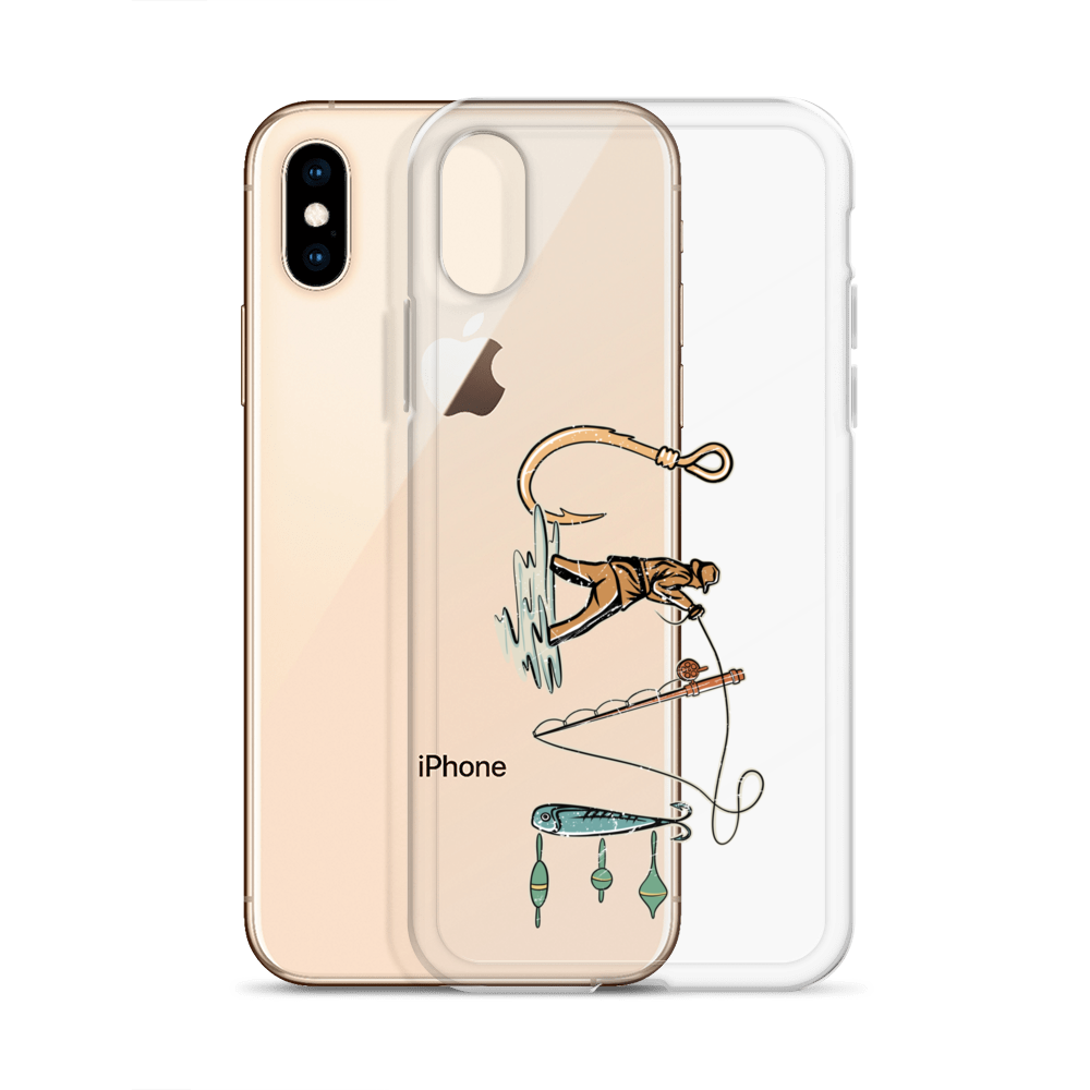 I Love Fishing Clear Case for iPhone®