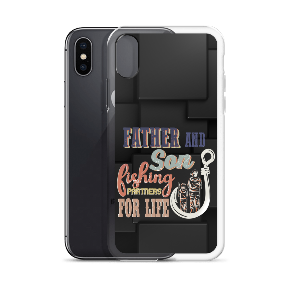 Father And Son Fishing Partners For Life Clear Case for iPhone®