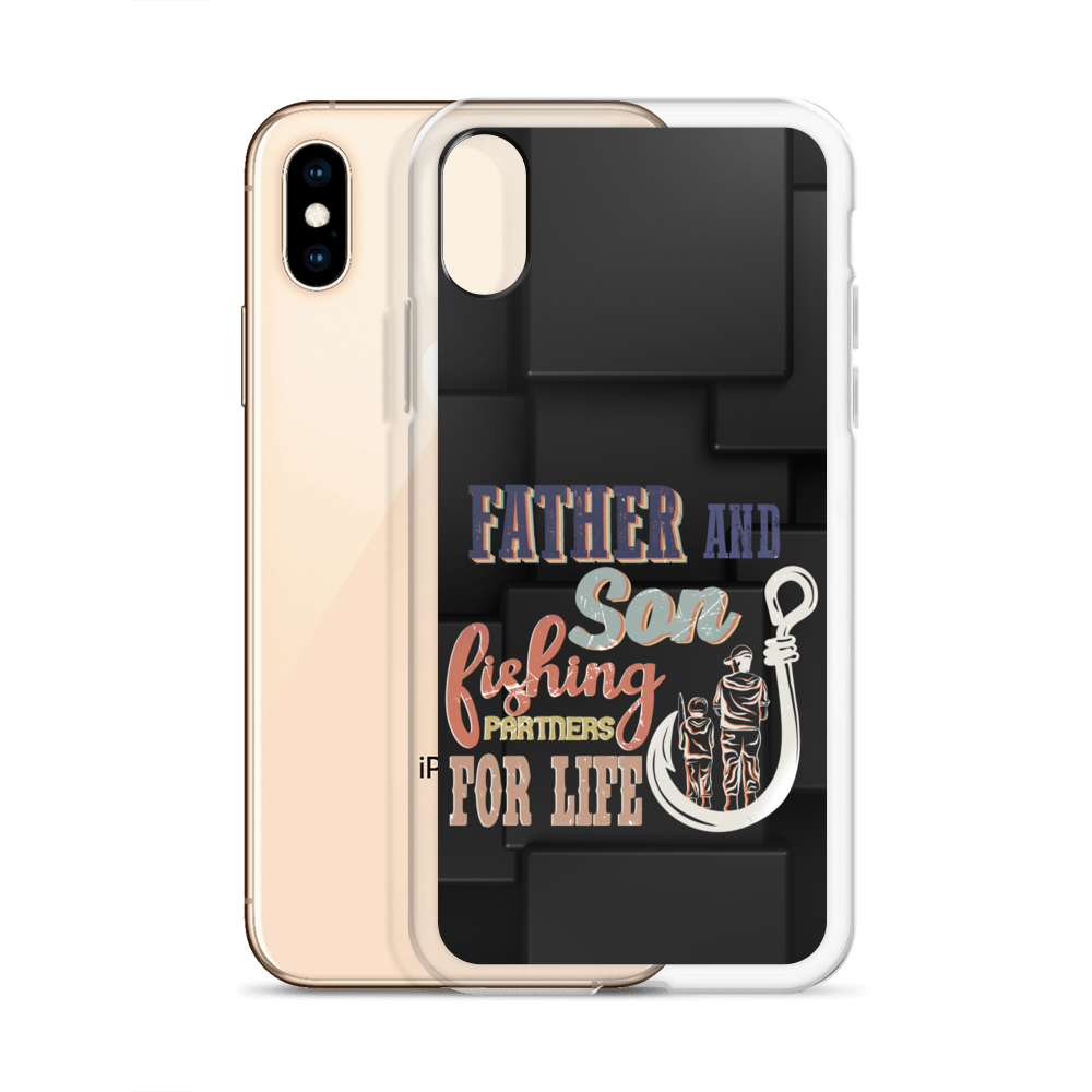 Father And Son Fishing Partners For Life Clear Case for iPhone®