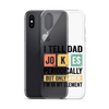 I Tell Dad Jokes Periodically When I'm In My Element Clear Case for iPhone®