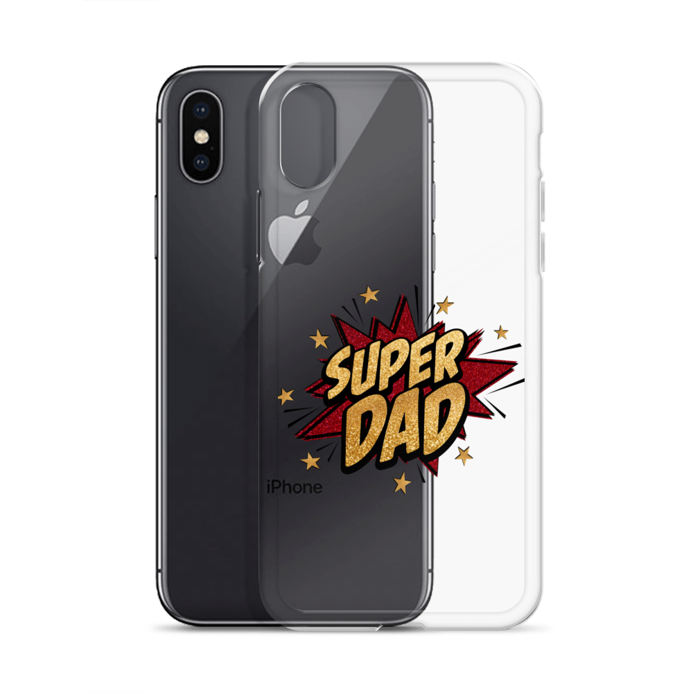 Super Dad Clear Case for iPhone®