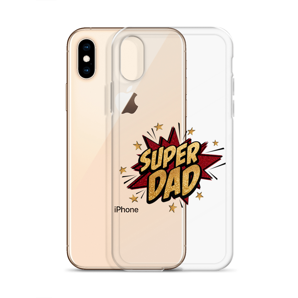 Super Dad Clear Case for iPhone®