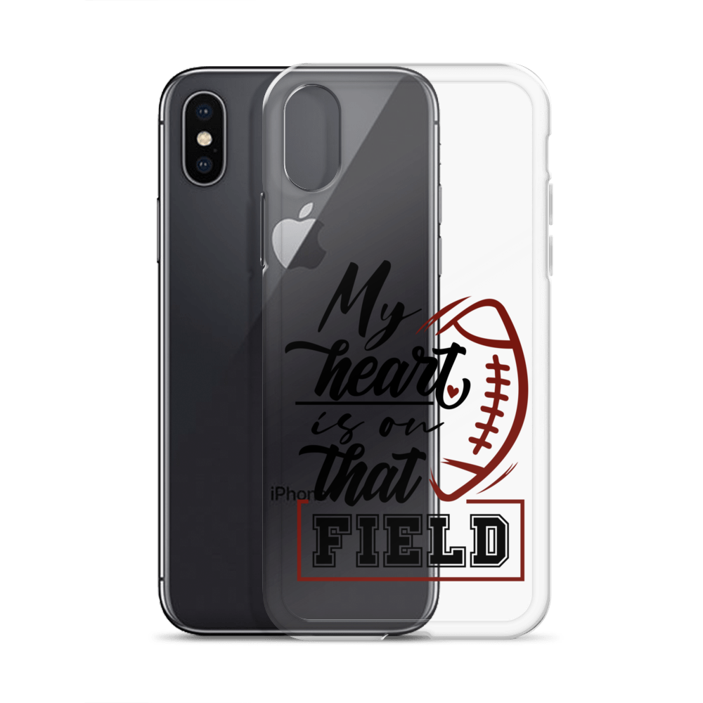 My Heart Is On That Field Clear Case for iPhone®