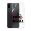 One Proud Football Mom Clear Case for iPhone®