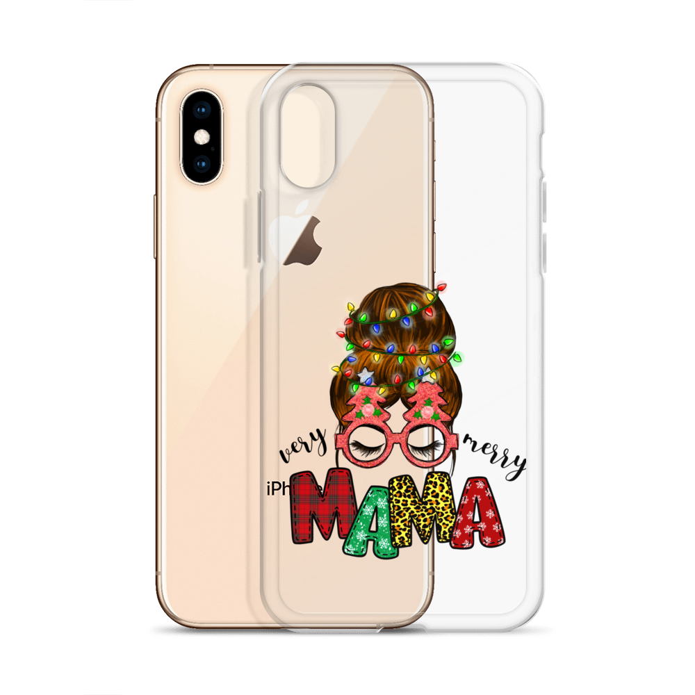 My Merry Mama Clear Case for iPhone®