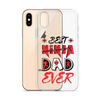 Best Ninja Dad Ever Clear Case for iPhone®