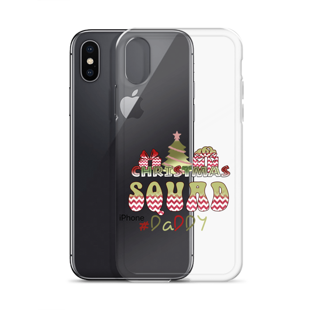 Christmas Squad Daddy Clear Case for iPhone®