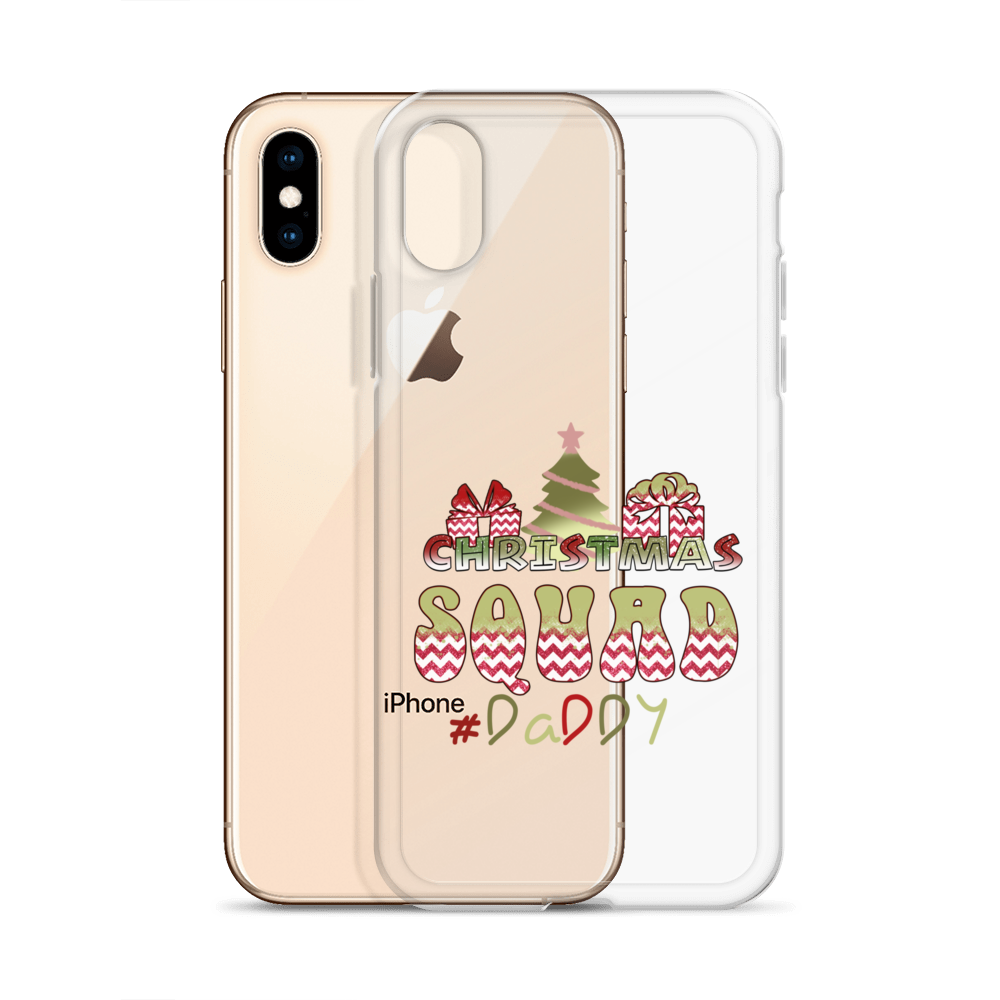 Christmas Squad Daddy Clear Case for iPhone®