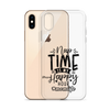 Nap Time Is My Happy Hour Clear Case for iPhone®