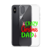 Crazy Christmas Dad Clear Case for iPhone®