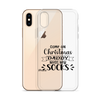 Come On Christmas Daddy Needs New Socks Clear Case for iPhone®