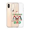 1st Christmas As A Dad Clear Case for iPhone®