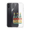 Dad Needs Beer Clear Case for iPhone®