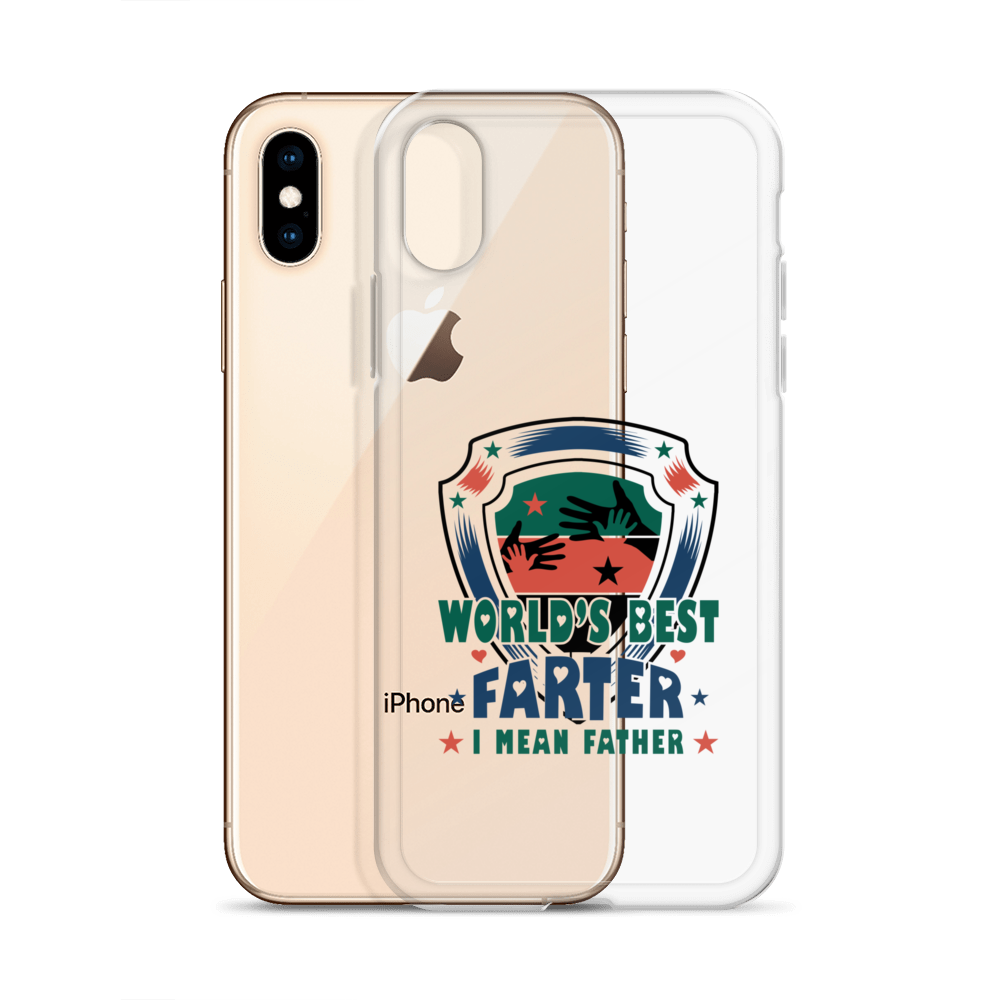 World's Best Farter I Mean Father Clear Case for iPhone®