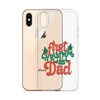 First Christmas As Dad Clear Case for iPhone®