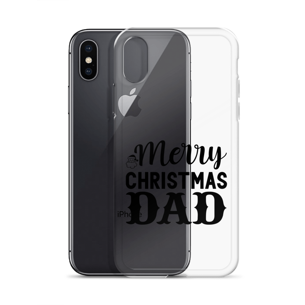 Merry Christmas Dad Clear Case for iPhone®