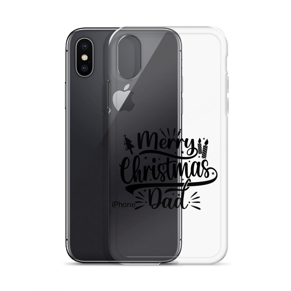 Merry Christmas Dad Clear Case for iPhone®