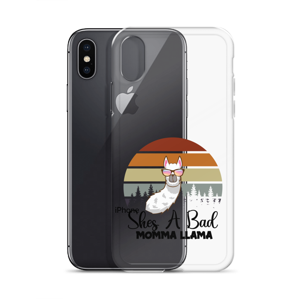 She's A Bad Momma Llama Clear Case for iPhone®