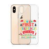 2024 My First Christmas With My Great Grandfather Clear Case for iPhone®