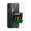 First Christmas As Dad Clear Case for iPhone®