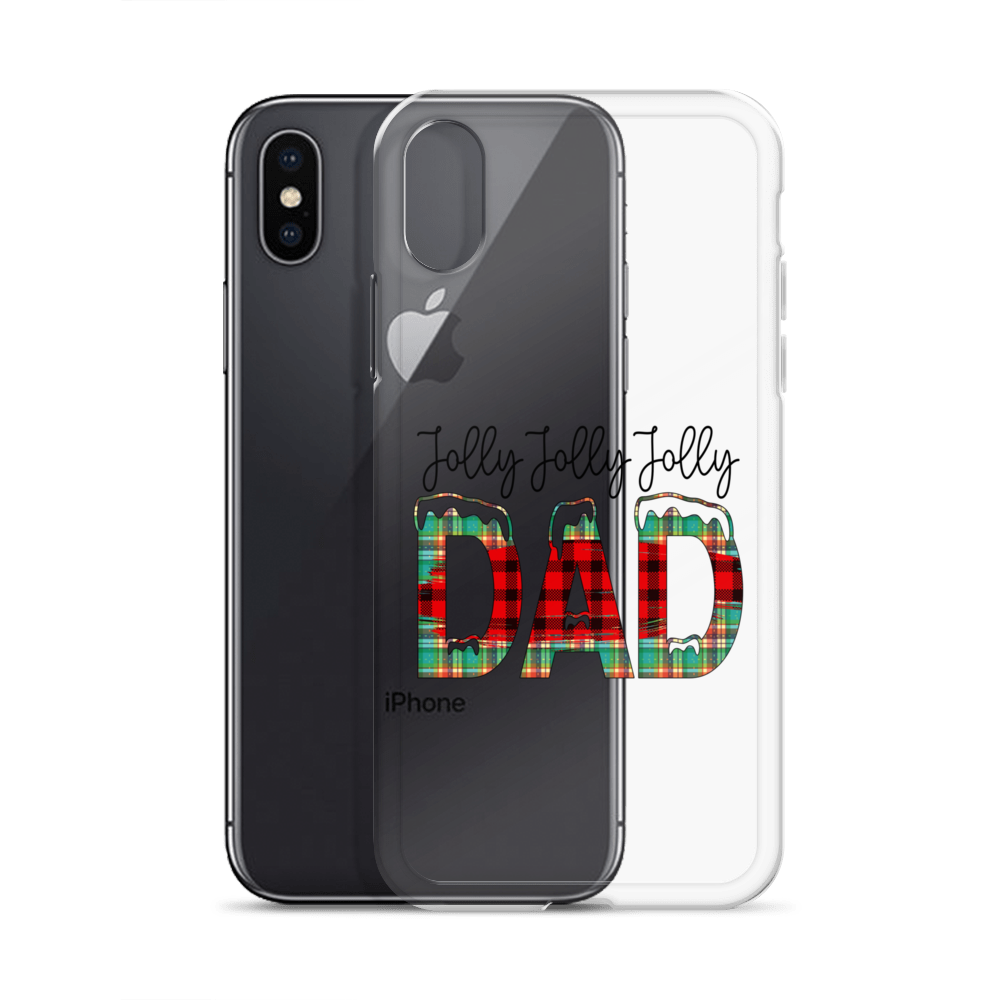 Jolly Jolly Jolly Dad Clear Case for iPhone®