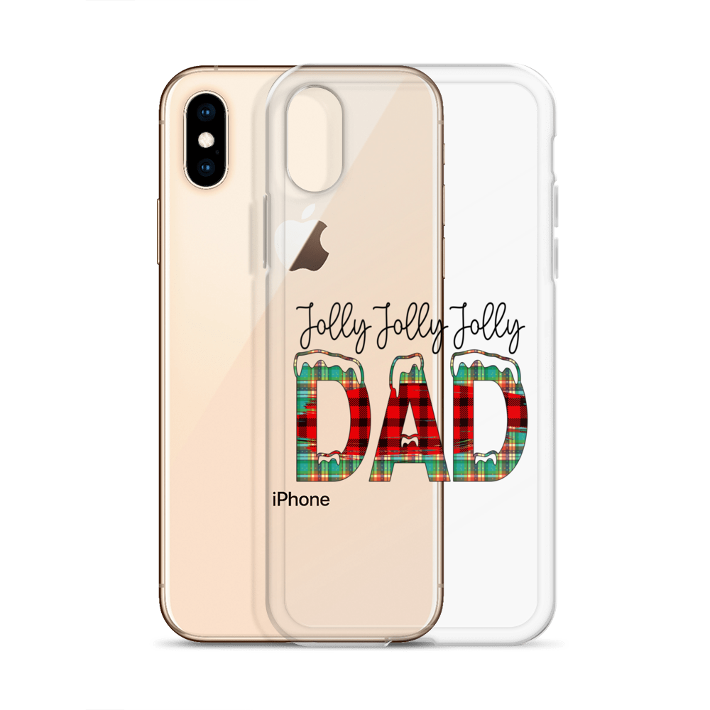 Jolly Jolly Jolly Dad Clear Case for iPhone®