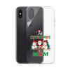 1st Christmas As A Mom Clear Case for iPhone®