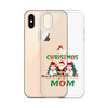 1st Christmas As A Mom Clear Case for iPhone®