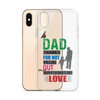 Dad Thanks For Not Pulling Out, Happy Father's Day, Love  Clear Case for iPhone®