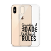 Grandpa A Dad Without Rules Clear Case for iPhone®