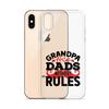 Grandpas Are Dads Without Rules Clear Case for iPhone®