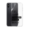 Eat, Sleep, Embarrass My Kids, Repeat Clear Case for iPhone®