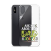 Ask Me About My Dad Jokes Clear Case for iPhone®