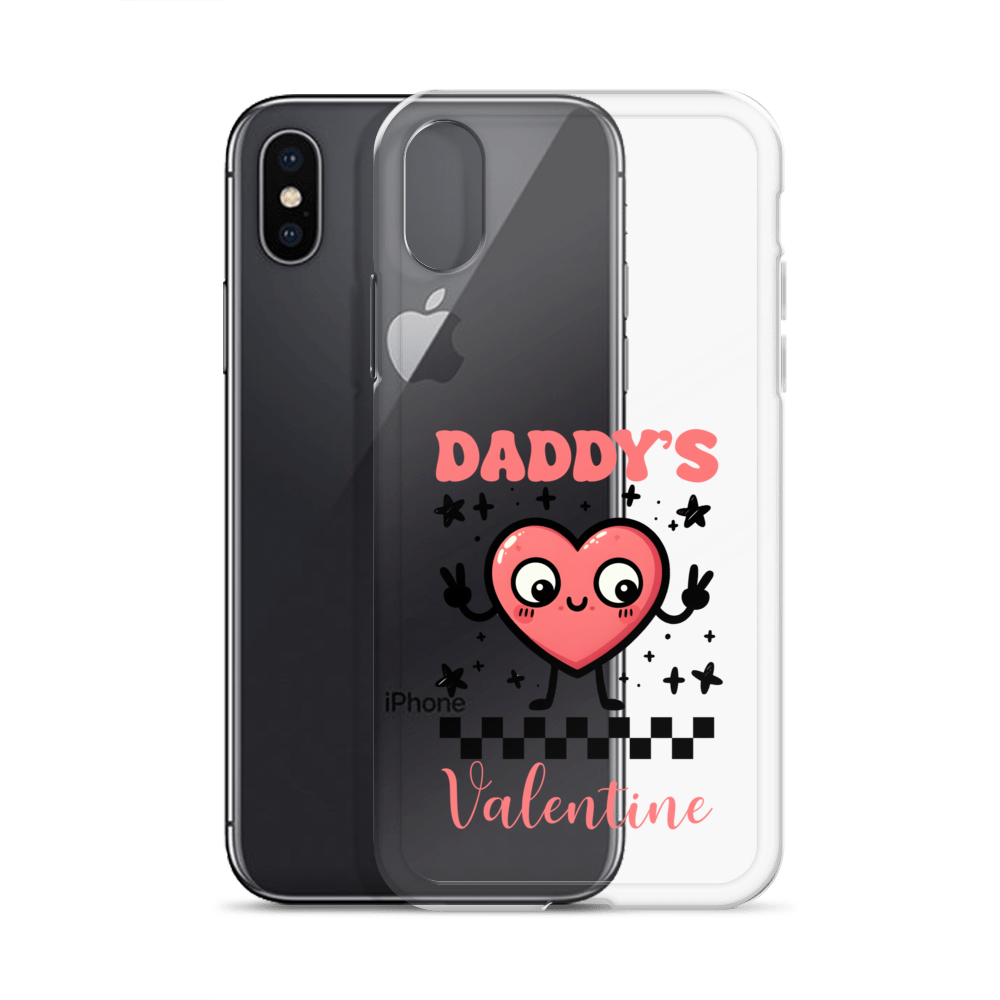 Daddy's Valentine Clear Case for iPhone®