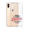 I'm Daddy's Valentine Clear Case for iPhone®