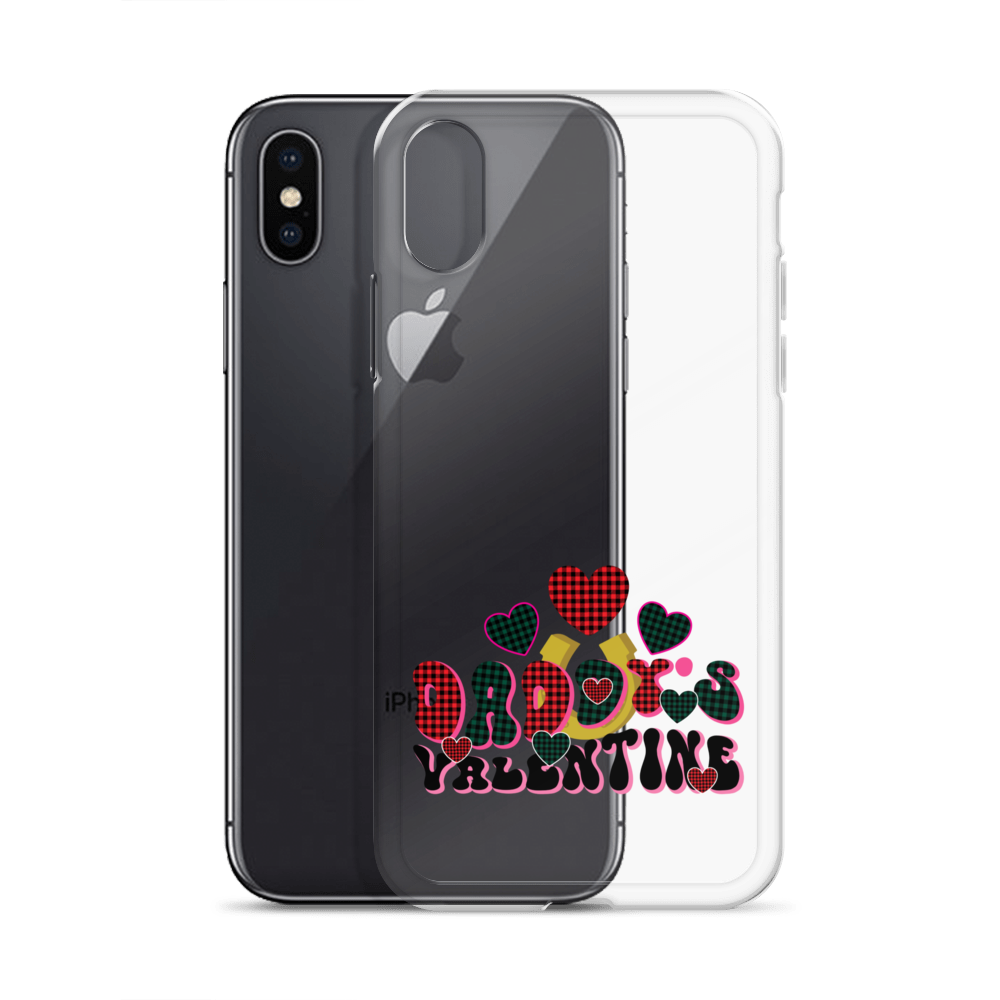 Daddy's Valentine Clear Case for iPhone®