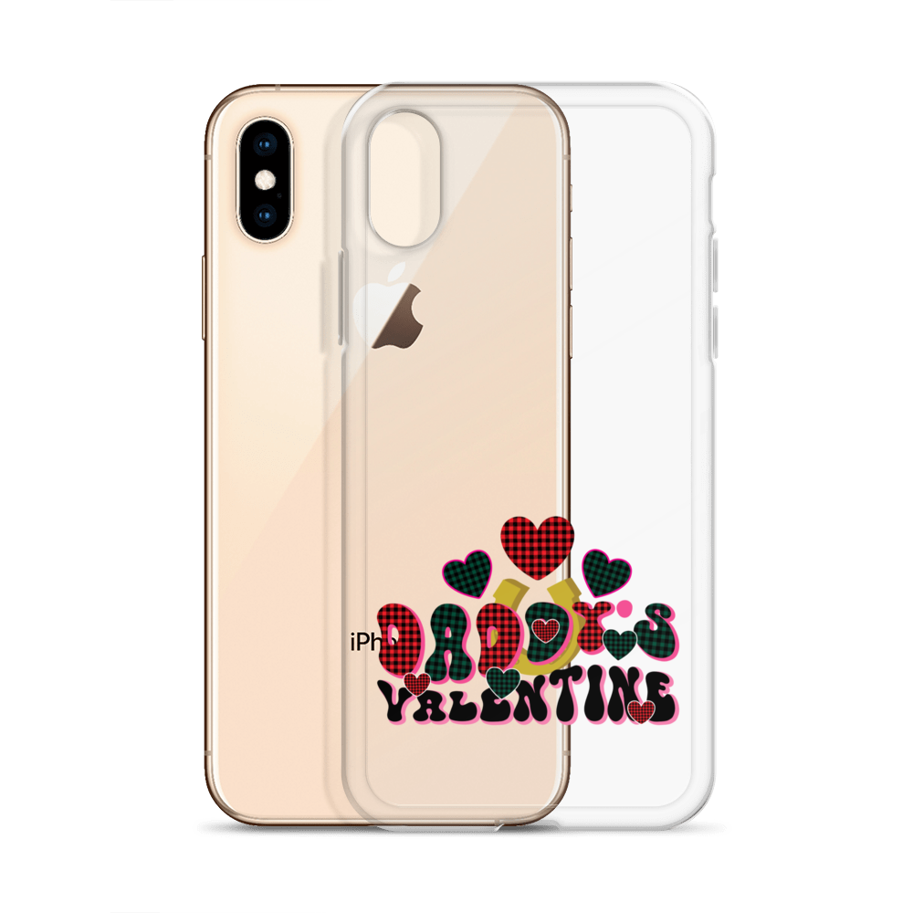 Daddy's Valentine Clear Case for iPhone®