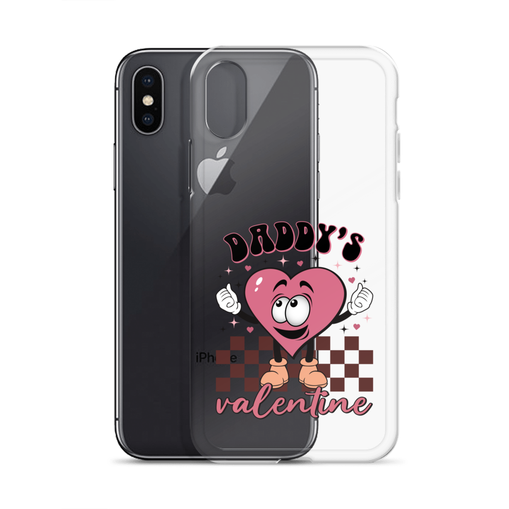 Daddy's Valentine Clear Case for iPhone®