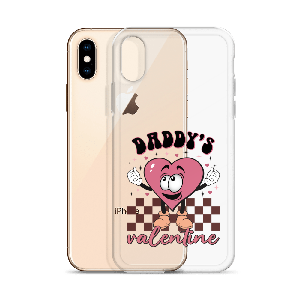 Daddy's Valentine Clear Case for iPhone®