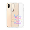 Sorry Girls Mommy Is My Valentine Clear Case for iPhone®