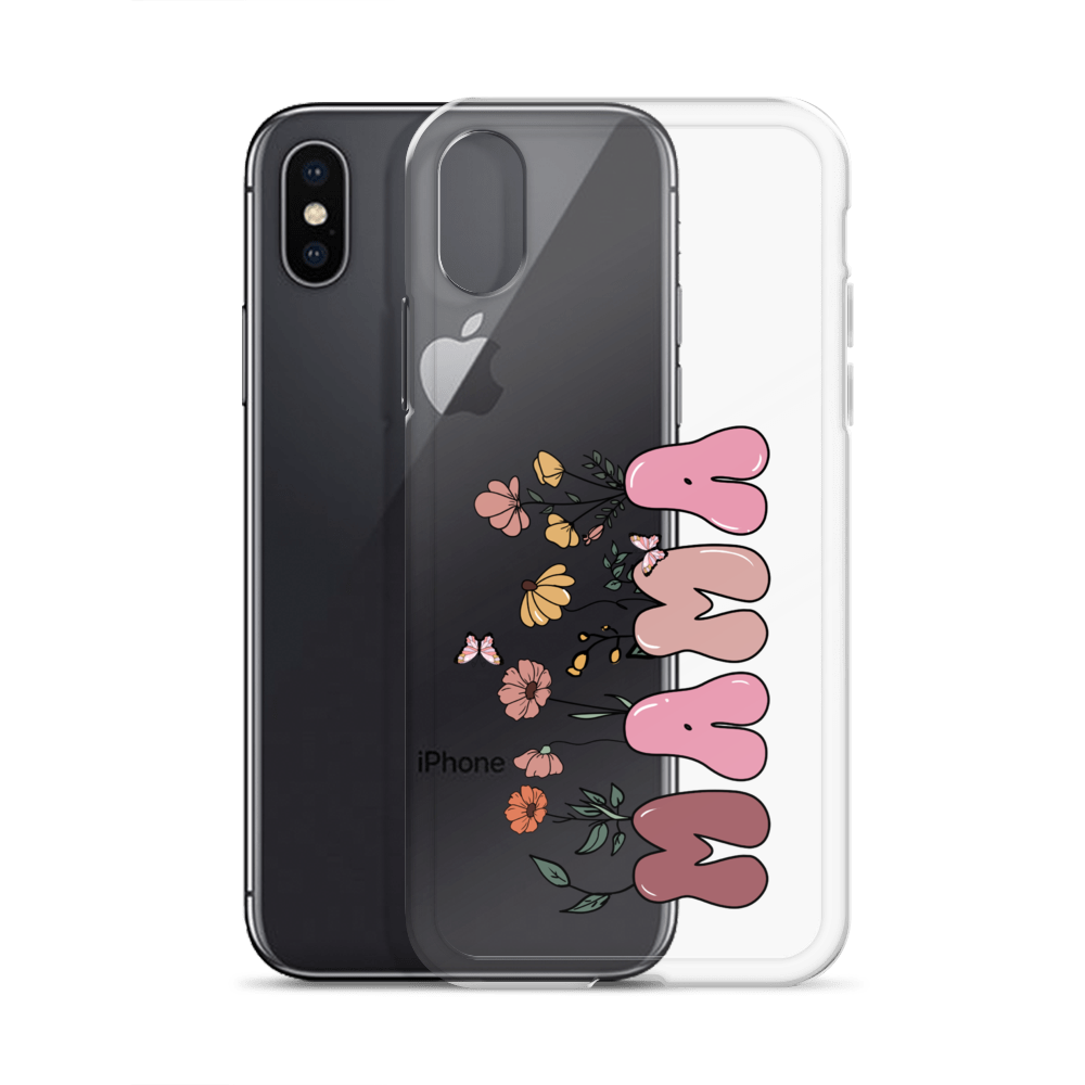 Floral Mama Clear Case for iPhone®