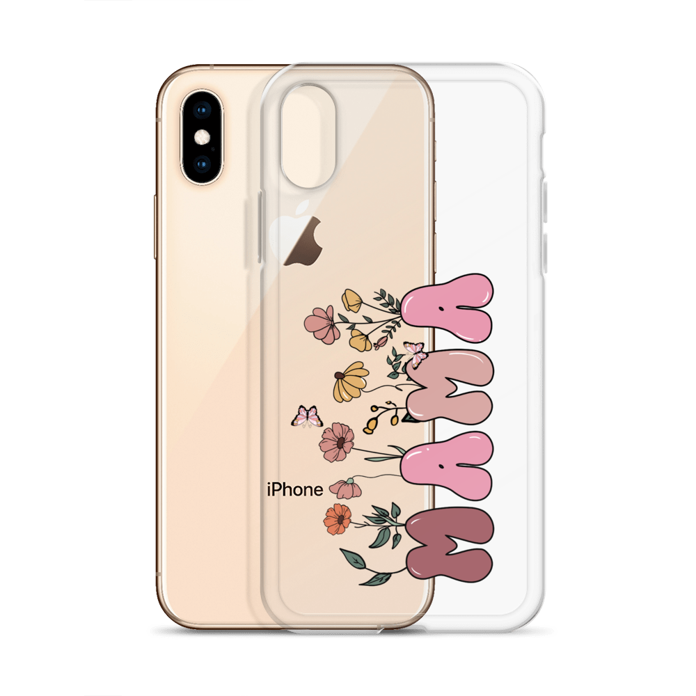 Floral Mama Clear Case for iPhone®