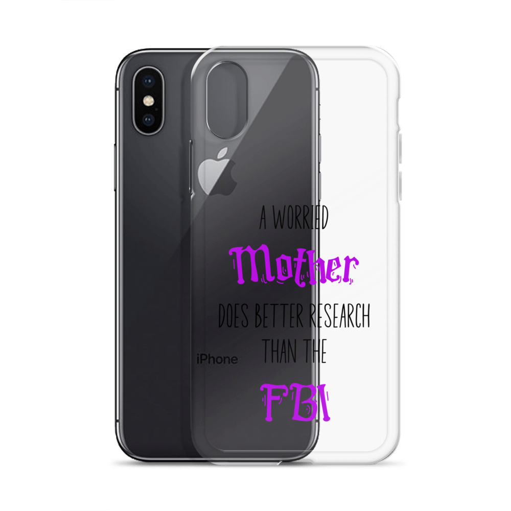 A Worried Mother Does Better Research Than The FBI Clear Case for iPhone®