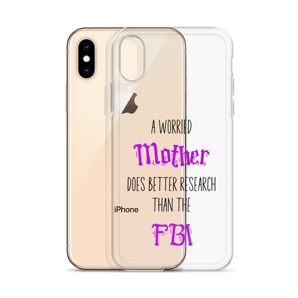 A Worried Mother Does Better Research Than The FBI Clear Case for iPhone®