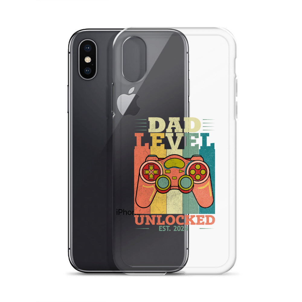 Dad Level Unlocked EST. 2024 Clear Case for iPhone®