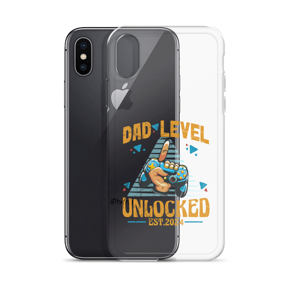 Dad Level Unlocked Est. 2024 Clear Case for iPhone®