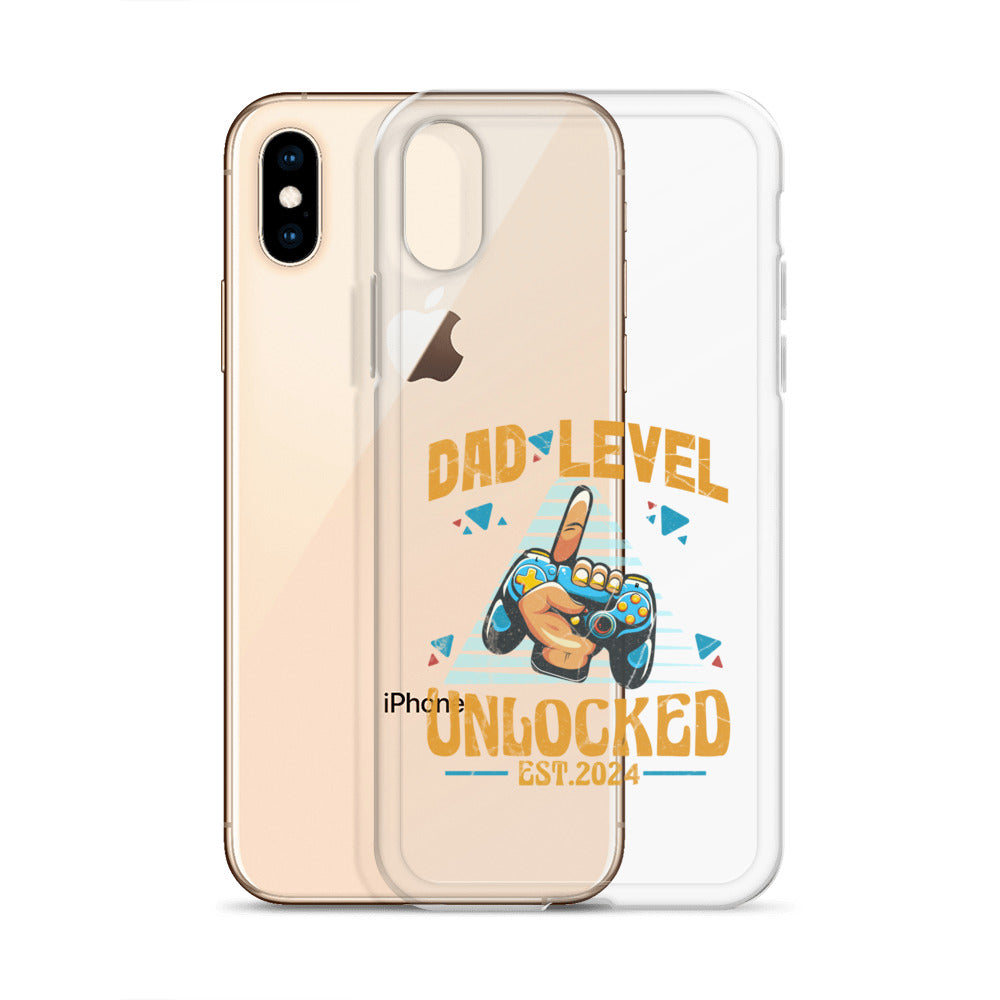 Dad Level Unlocked Est. 2024 Clear Case for iPhone®